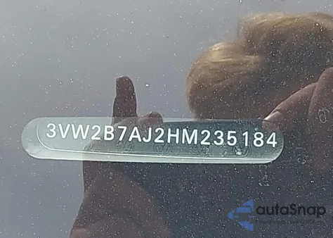 2017 Volkswagen Jetta 1.4T S from USA, damaged, VIN 3VW2B7AJ2HM235184